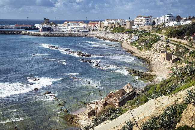 Townscape, Tarifa, Cádiz, Andaluzia, Espanha — Fotografia de Stock