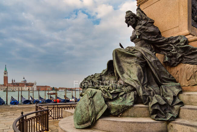 Monument à Victor Emmanuel II, Venise, Vénétie, Italie — Photo de stock