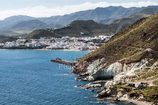 San Jose Küste, Cabo de Gata, Almeria, Andalusien, Spanien — Stockfoto
