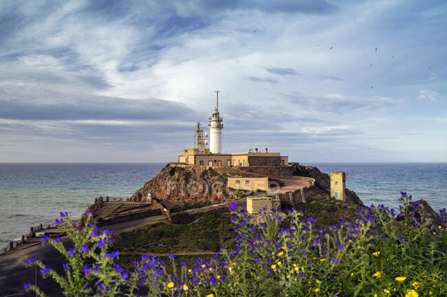 Faro di Cabo de Gata, Almeria, Andalusia, Spagna — Foto stock