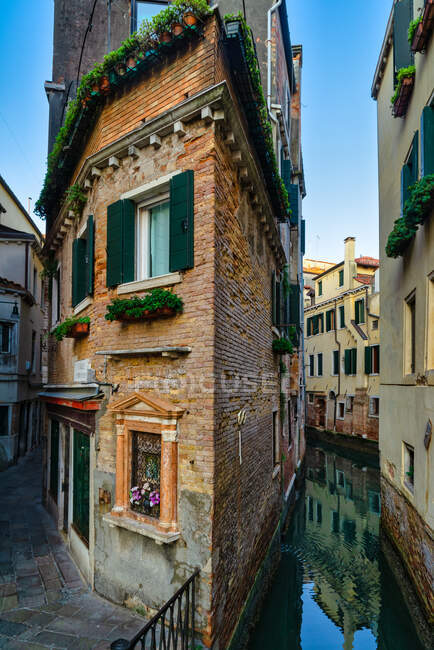 Paisaje urbano, Venecia, Véneto, Italia - foto de stock