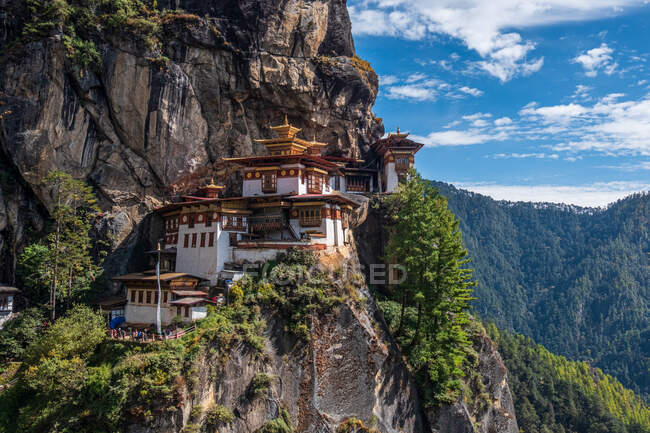 Paro Taktsang, Paro, Butão — Fotografia de Stock