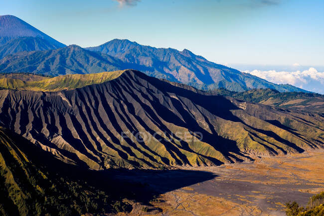 Mont Bromo, parc national de Bromo-Tengger-Semeru, Java oriental, Indonésie — Photo de stock