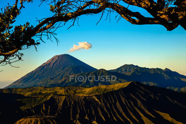 Monte Bromo, Parque Nacional Bromo-Tengger-Semeru, Java Oriental, Indonésia — Fotografia de Stock