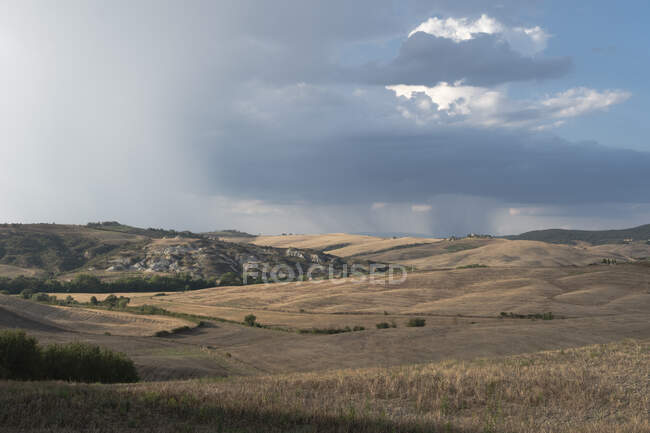 Paisaje rural, Creta Senesi, Toscana, Italia - foto de stock