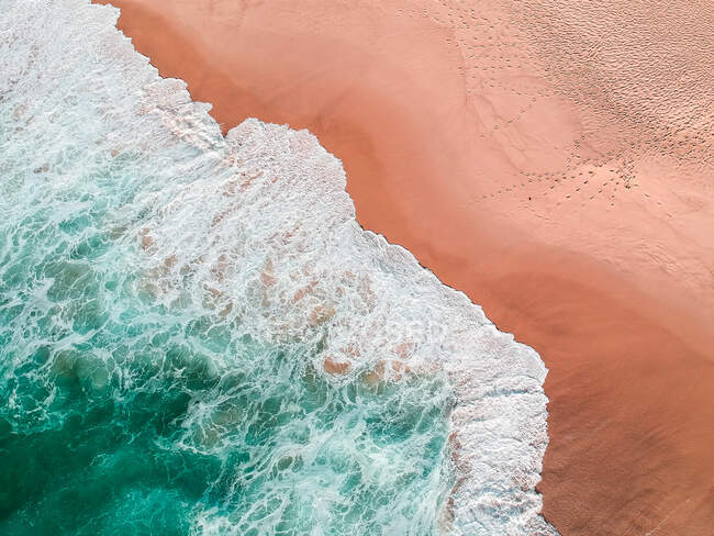 Vista aérea de Bronte Beach, Nova Gales do Sul, Austrália — Fotografia de Stock