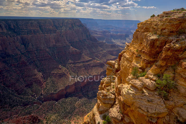 Blick auf den Grand Canyon vom Papago Point, Arizona, Vereinigte Staaten — Stockfoto