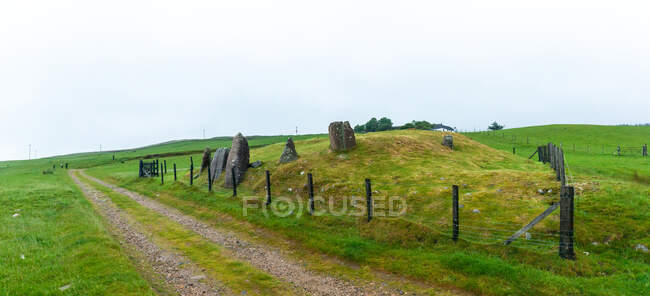 Machrie Moor Stone Circles, Ilha de Arran, Escócia, Reino Unido — Fotografia de Stock