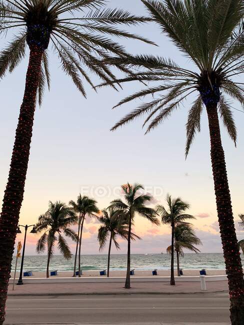 Fort Lauderdale beach, Florida, United States — Stock Photo