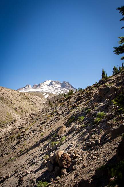 Mount Hood Landscape, Oregon, Estados Unidos da América — Fotografia de Stock