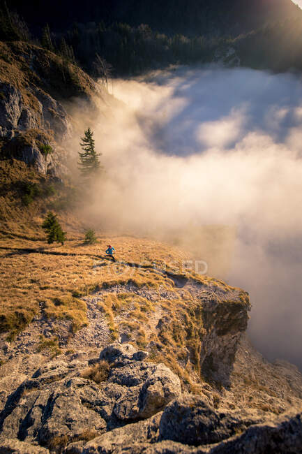 Sentiero delle donne in montagna, Salisburgo, Austria — Foto stock