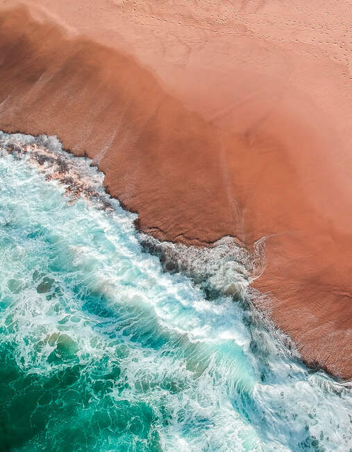 Vista aérea de Bronte Beach, Nueva Gales del Sur, Australia - foto de stock