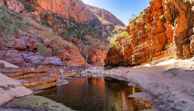 Ущелье Ормистон, Западный Макдоннелл, Северная Территория, Австралия — стоковое фото