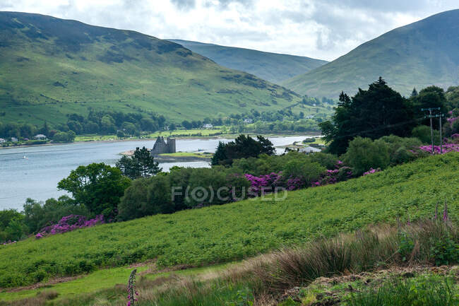 Voltar para Lochranza, Ilha de Arran, Escócia, Reino Unido — Fotografia de Stock