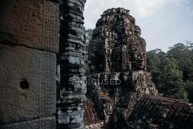 Руины, Ангкор-Ват, Рим-Рип, Камбодия — стоковое фото