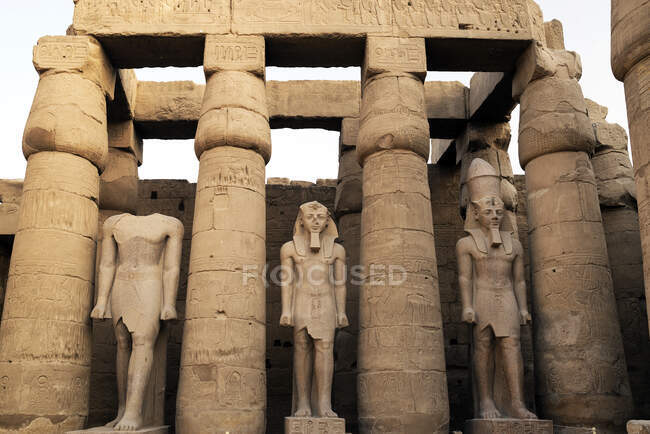 Храм Луксора, Луксор, Египет — стоковое фото
