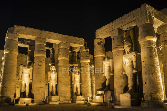 Храм Луксора, Луксор, Египет — стоковое фото