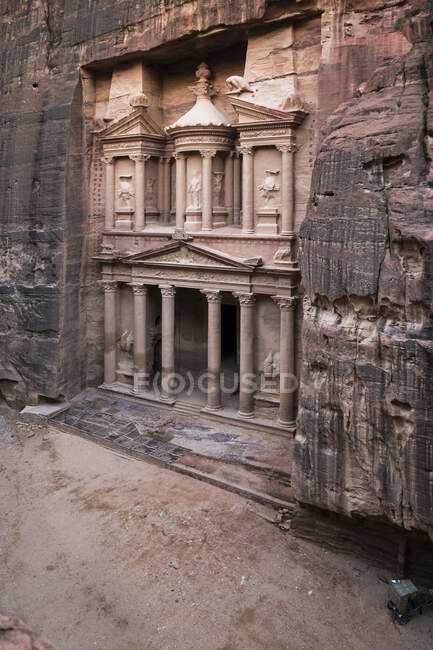 Das Finanzministerium, Petra, Jordanien — Stockfoto