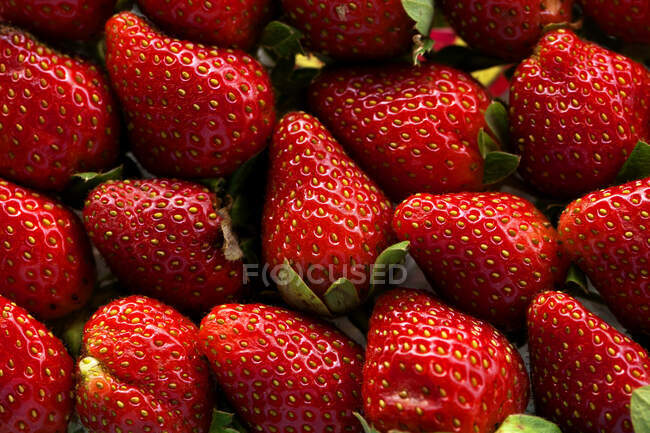 Close-up of strawberries — Stock Photo