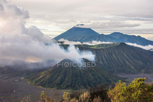 Гора Бромо, Восточная Ява, Индонезия — стоковое фото