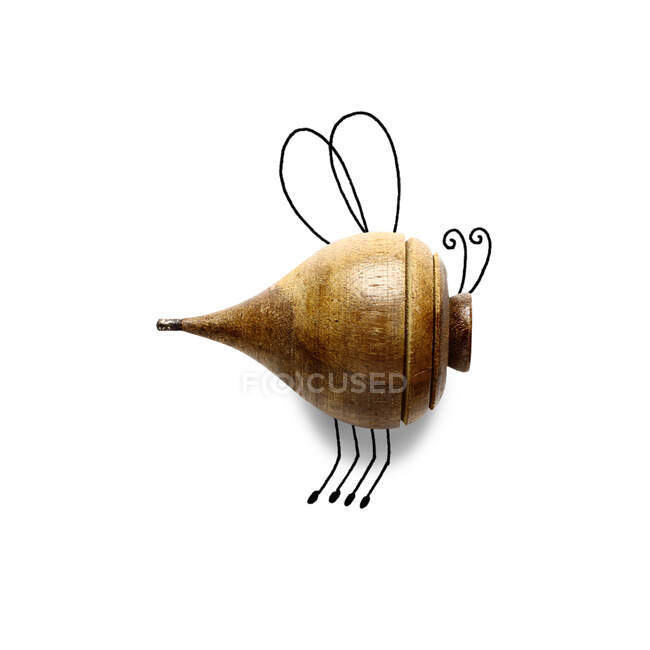 A small snail on a white background — Stock Photo