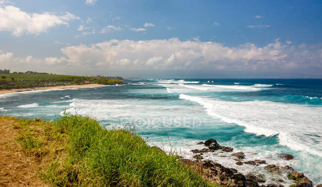 Empty beach, Maui, Hawaii, Vereinigte Staaten — Stockfoto