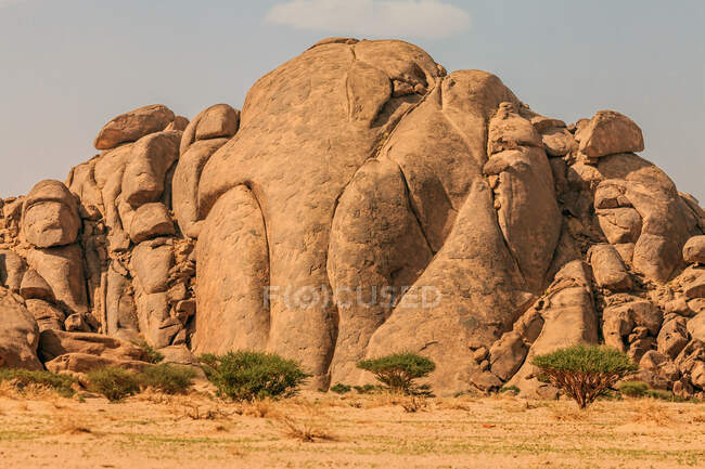 Elephant Rock, Al Ula, Arabia Saudita - foto de stock