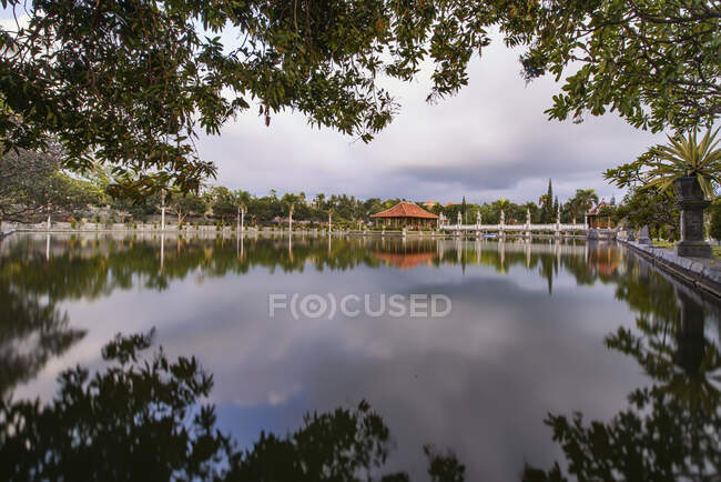 Taman Ujung Water Palace, Seraya, Karangasem, Bali, Indonésia — Fotografia de Stock