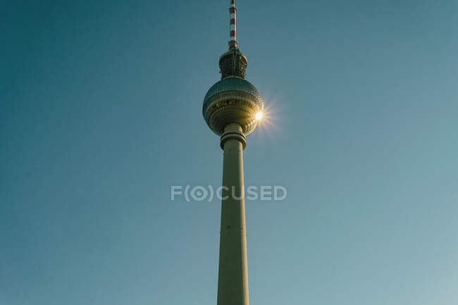 Fernsehturm teletower, Berlin, Germany — стокове фото