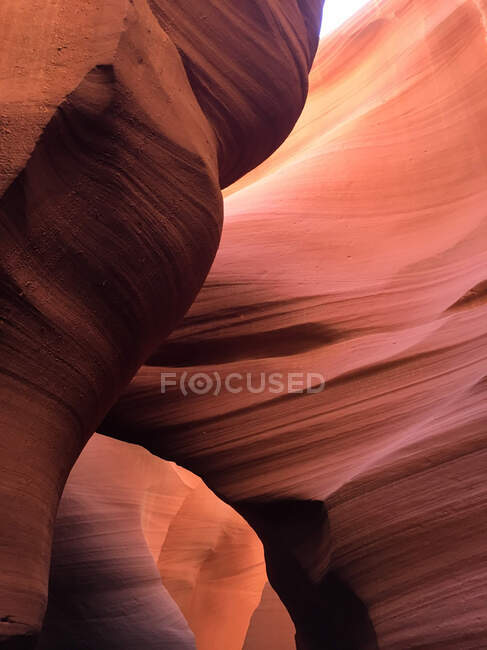 Nahaufnahme des Antelope Canyon, Arizona, USA — Stockfoto
