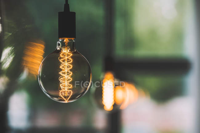 Vintage light bulb — Stock Photo